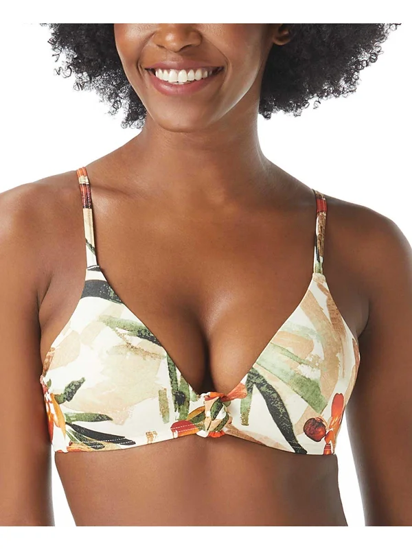 Womens Printed Molded Cups Bikini Swim top