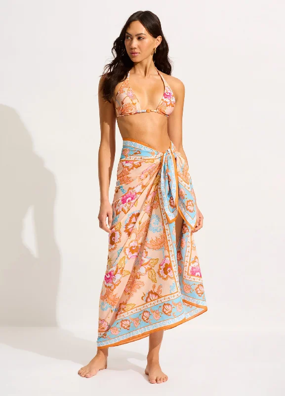 Spring Festival Sarong - Nectar